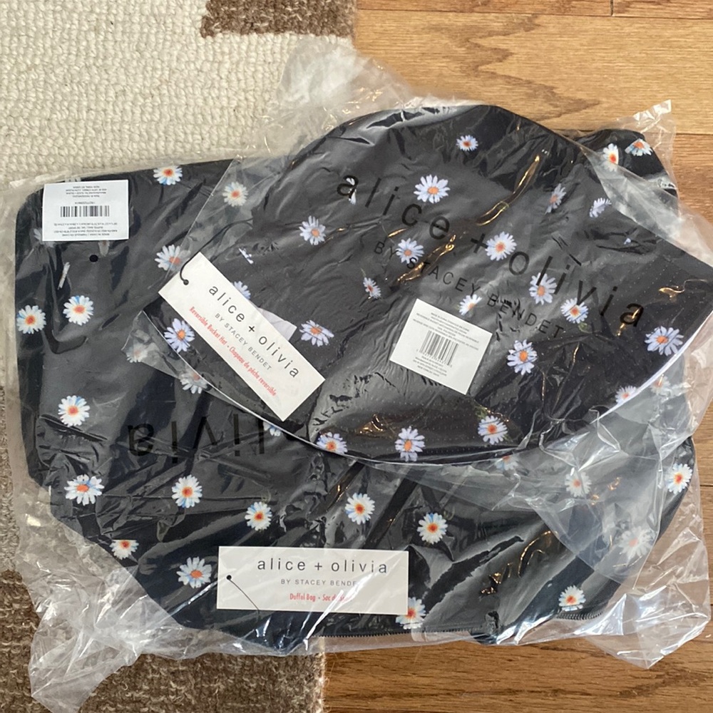 Alice + Olivia Bucket Hat and Duffel